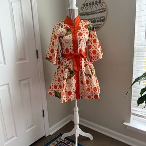 Mestiza New York “Sunkissed Ivory” Floral Mini Dress – Size 4 (NWT)